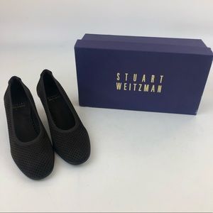 Stuart Weitzman Brown Ultrasuede Niccolette Pumps